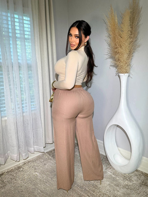 Gracious Tan Pants
