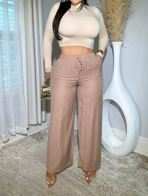 Gracious Tan Pants
