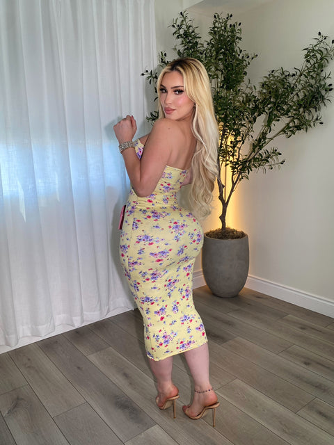 Buttercream Bloom Maxi Dress