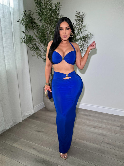 Threatening Skirt Set