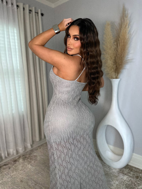 Love Wave Silver Maxi