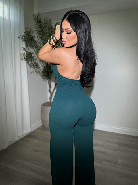 Executive Green Jumpsuit