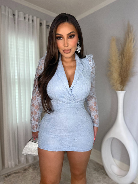Coquette Baby Blue Dress