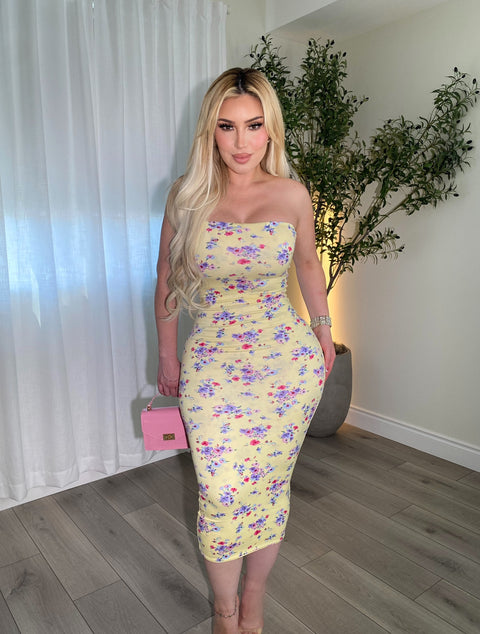 Buttercream Bloom Maxi Dress