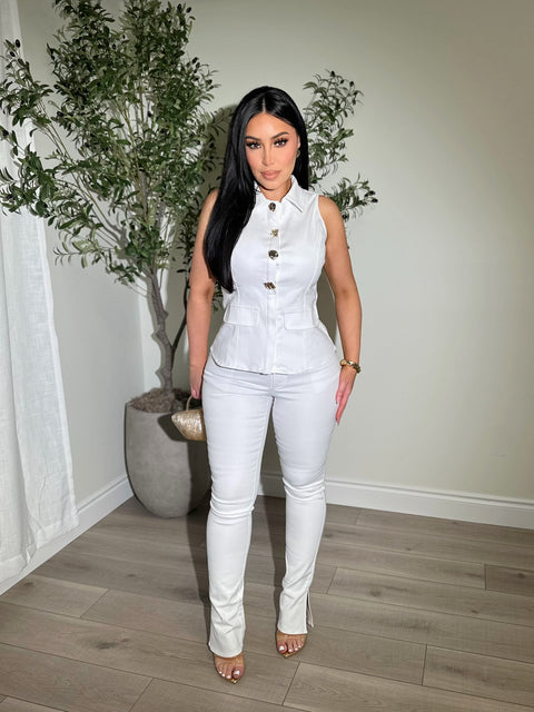 Classic Chic White Set
