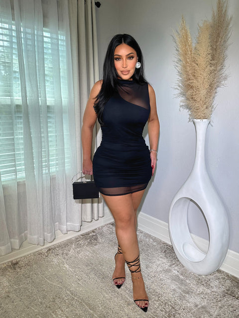 Belle Black Dress