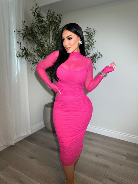 Dashing Pink Dress