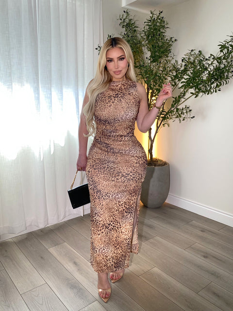 Faithful Wild Print Maxi