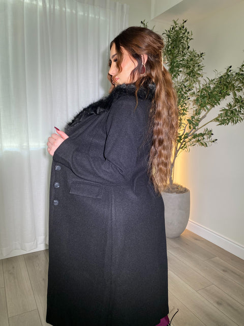 Date Nights Black Coat
