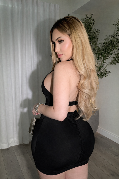 Porcha Black Mini Dress