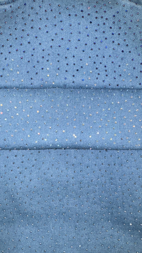 Stardust Mini Denim Dress