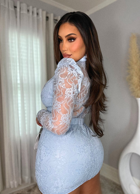 Coquette Baby Blue Dress