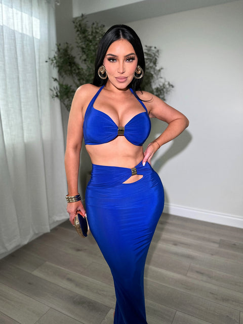 Threatening Skirt Set