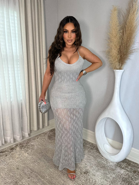 Love Wave Silver Maxi