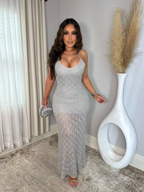 Love Wave Silver Maxi