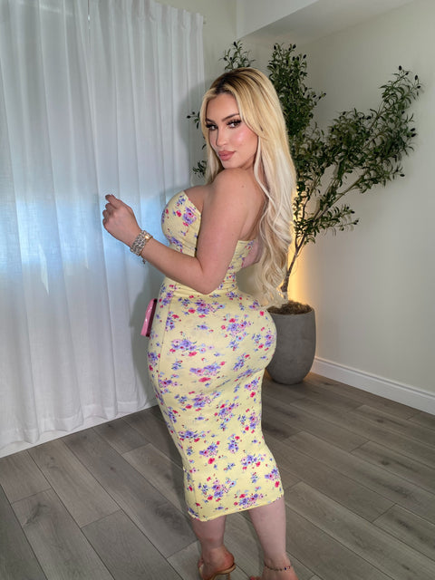 Buttercream Bloom Maxi Dress