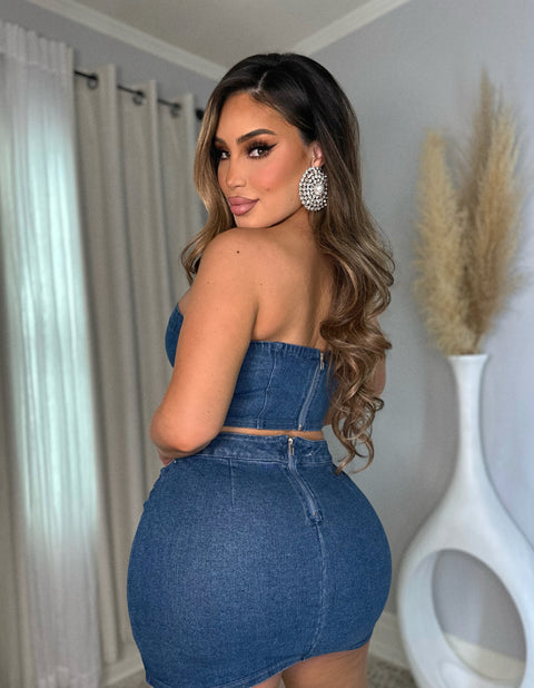 Watch Me Denim Set