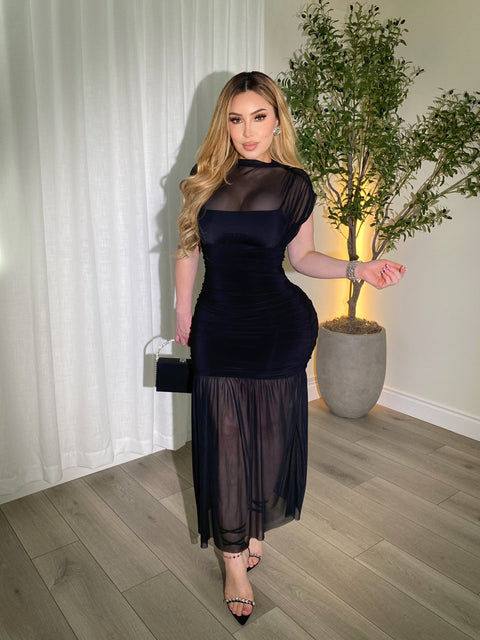 Anastasia Black Gown