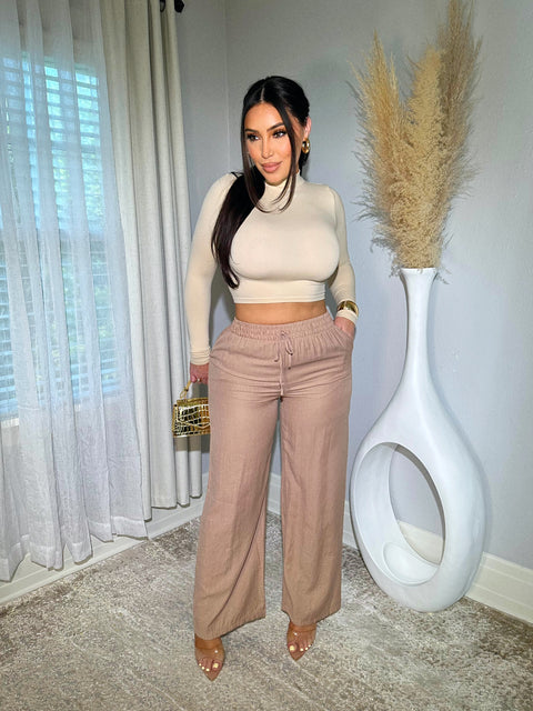 Gracious Tan Pants