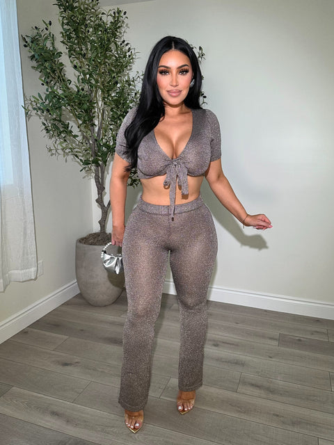 Glittering Crochet Set