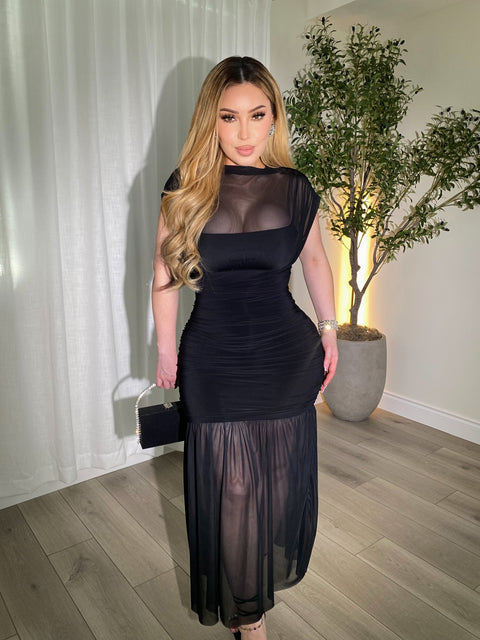Anastasia Black Gown