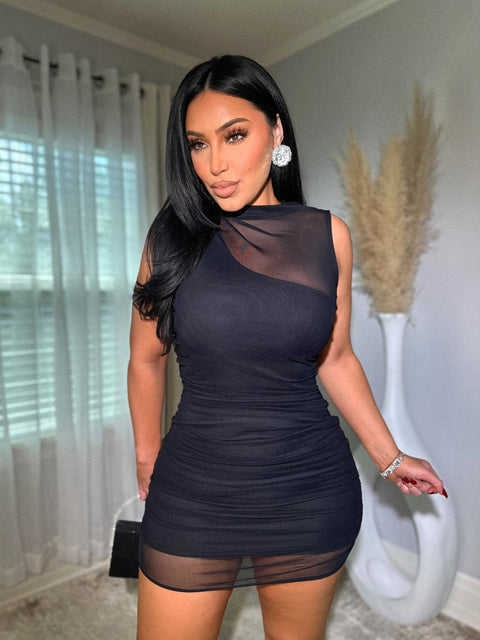 Belle Black Dress