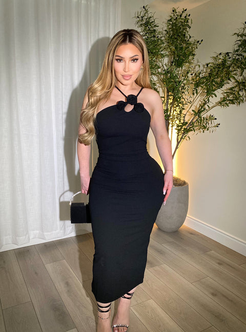 Romance Black Dress