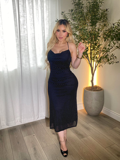 Paris Black Maxi Dress