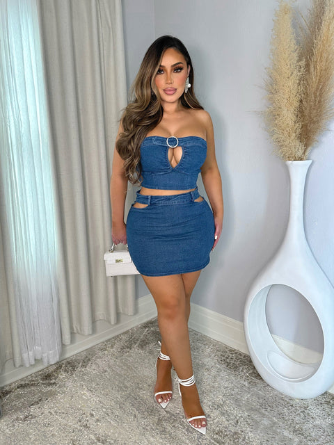 Watch Me Denim Set
